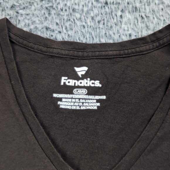 San Diego Padres Shirt Women Large Brown MLB Baseball Lounge Graphic Tee Casual - Picture 2 of 6